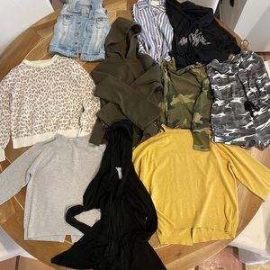 Bundle of girls clothes ranging from 6-10 but all fits like an 8